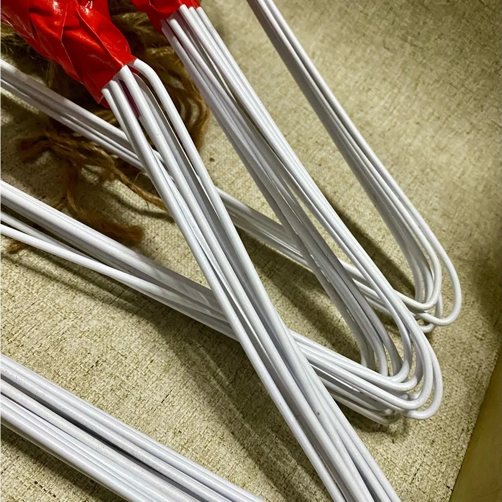 White Wire Hangers